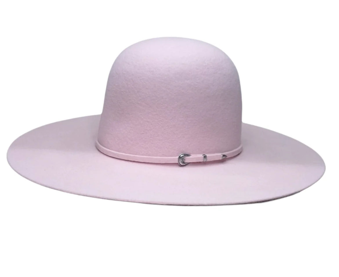Rodeo King 3X | Open Crown | 4 1/4" Brim | Powder Pink