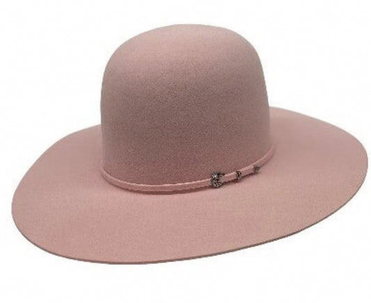 Sugarwest Hat Co 7X | Open Crown | 4 1/4" Brim | Pink