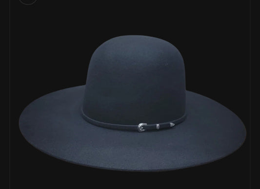 Rodeo King 3X | Open Crown | 4 1/4" Brim | Black